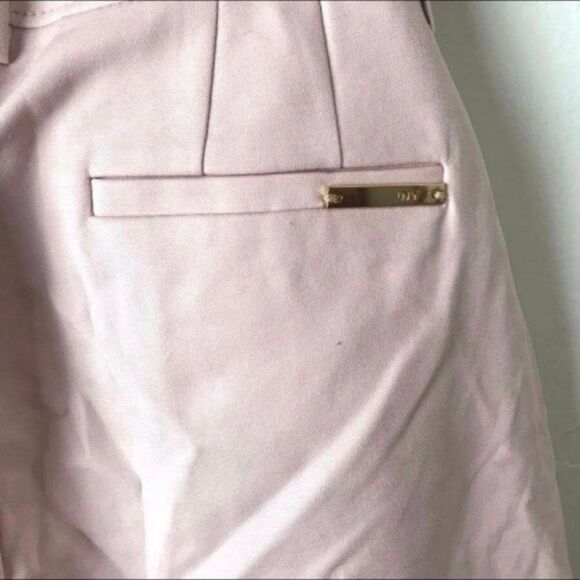 NWT $80 Jones New York Pants Stretch Career Sz 4 Rose Smoke Blush Pink Insm 28" - Picture 7 of 12